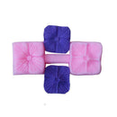 Flowers Combination Silicone Mold DIY Cake Decor Baking Fondant Tools Mold B4H0