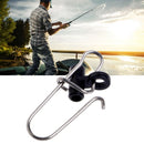 10Pcs Fishing Sinker Slide Clip Snap Connector Swivels For Finder Braided Line