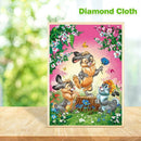 5D DIY Full Drill Diamond Painting Animal Cross Stitch Home Art (Cartoon03)
