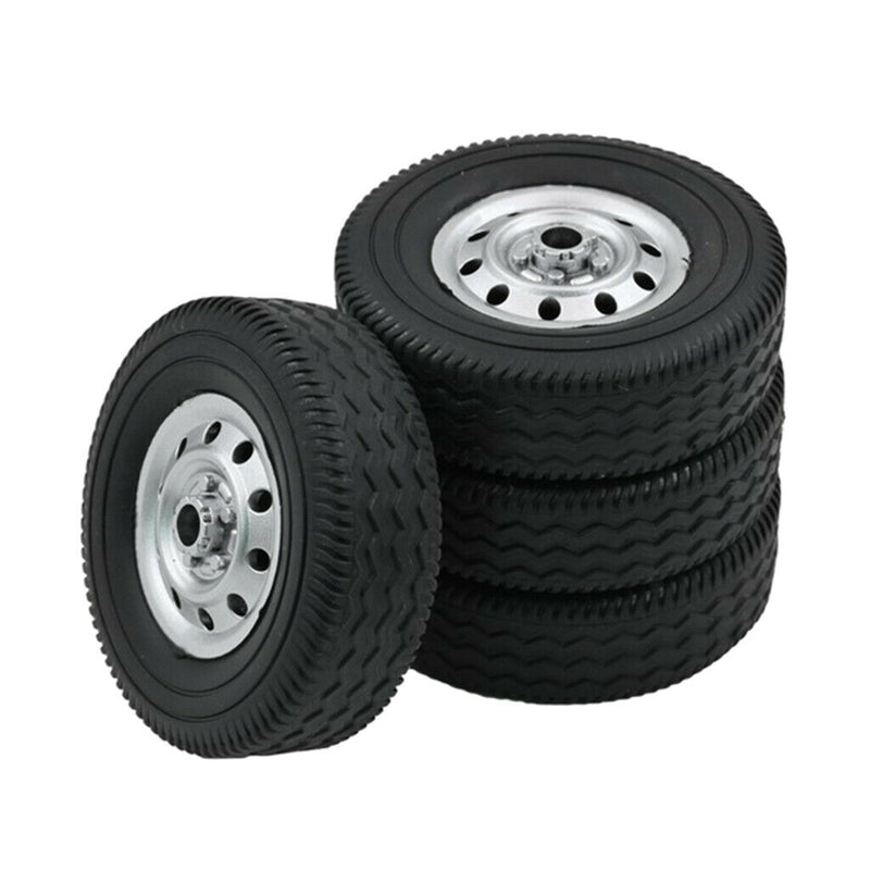 8pcs Simulation Upgrade Rubber Tires 2.2 Inch Wheel Rim for WPL D12 Car