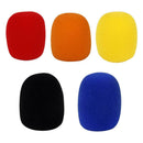 5pcs Handheld Stage Microphone Karaoke DJ Windscreen Sponge Foam Mic Cover