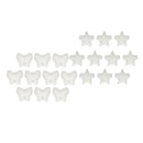20 Pcs Clear Plastic Tealight Cups DIY Candle Cup Chic Wedding Table Decor