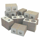 35mm 50x Cardboard 2x2 Coin Holder Mylar Flips Cent - Dollar 7 + Storage Si Z2Y1