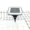 LED Square Solar Ground Light Outdoor Garden Path Buried Lamp (White Light) A