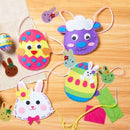 50x Cute Rabbit Shape 2 Holes Wooden Button for Scrapbooking Decoration 25mm