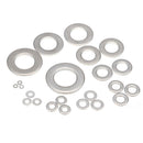 M10*50Pcs + M8*50Pcs Stainless Steel Metric Flat Washers Screw Repair Tool