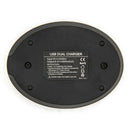 Dual Usb Battery Charger For Lp-E6 Lp E6 Lpe6 Camera Battery Pack 5D Mark I Y3C9