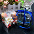 50Pcs 5*5*5cm PVC Transparent Square Gift Boxes Wedding Favor Party Favor C