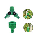 3/4" Double Tap Hose dapter Connector daptor Hose Pipe Splitter AUS New E9R7