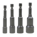 2pcs 10mm+12mm Professional Magnetic Nut Driver Socket Drill Bit Adapter for