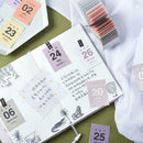 Small desk calendar 2020 mini can be torn I0U7 P7Y3