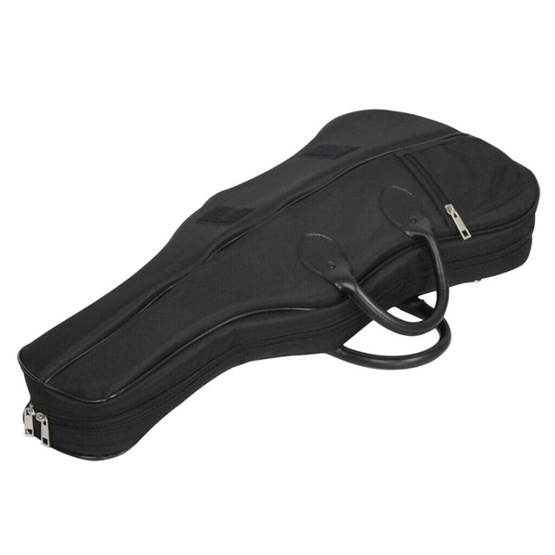Violin Bag Case Storage Cotton Padded Box Protection Oxford Cloth Black