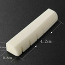 Buffalo Bone Ivory Upper Nut Saddle For Acoustic Guitar Replacement Spare Part