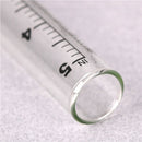 22*140mm Glass Rain Gauge Replacement Tube Outdoor Home Garden Yard Supplies FT