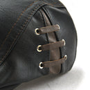 Jamont Light Coffee Winter Autumn Artificial Pu Leather Beret Hats Unisex M Z5Y5