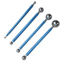 4pcs/set 8 Heads DIY Stainless Steel Polymer Modeling Clay Carving Tools