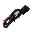 5V 4.2A Dual USB Charger Blue LED Light for Motorcycle Bike 22mm Handlebar