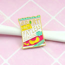 Creative Potato Chips Brooches Colorful Badges Jacket Decor Gift (Style 1)