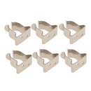 6x 304 Stainless Steel Marine Boat Hook Holder