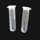 50Pcs Plastic Centrifuge Lab Test Tube Vial Sample Bottle Cap 5ml Container R2K1
