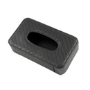 Car Tissue Box visor type PU leather car tissue box napkin holder car tissu B9B3