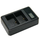 Black LCD Charger Fits For Canon EOS 60D 70D 80D 6D 7D Charging Hot