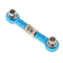 Blue Servo Linkage Pulling Steering Rods Arms for RC HSP 94101 94102 94103 94122