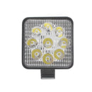 Offroad LED Work Light Bar Mini 27W Square Waterproof Spot Beam Driving Fog Lamp