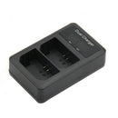 For Fz100 Usb Battery Charger Dual Ports Lcd Display Quick Charging Camera