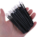 100 Disposable Lip Brush Gloss Wands Applicator Makeup Cosmetic Tool Beauty ME