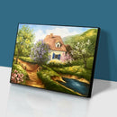 Full Round Drill 5D DIY Diamond Painting House Wall Picture Mosaic (B120)