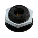 100mm Black Latch Protector Bonnet Push Button Quick Release Hood Pins Lock