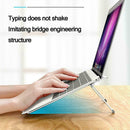 1* Portable Laptop Stand Aluminum Foldable Holder 4 Cooling Height Levels S5J8
