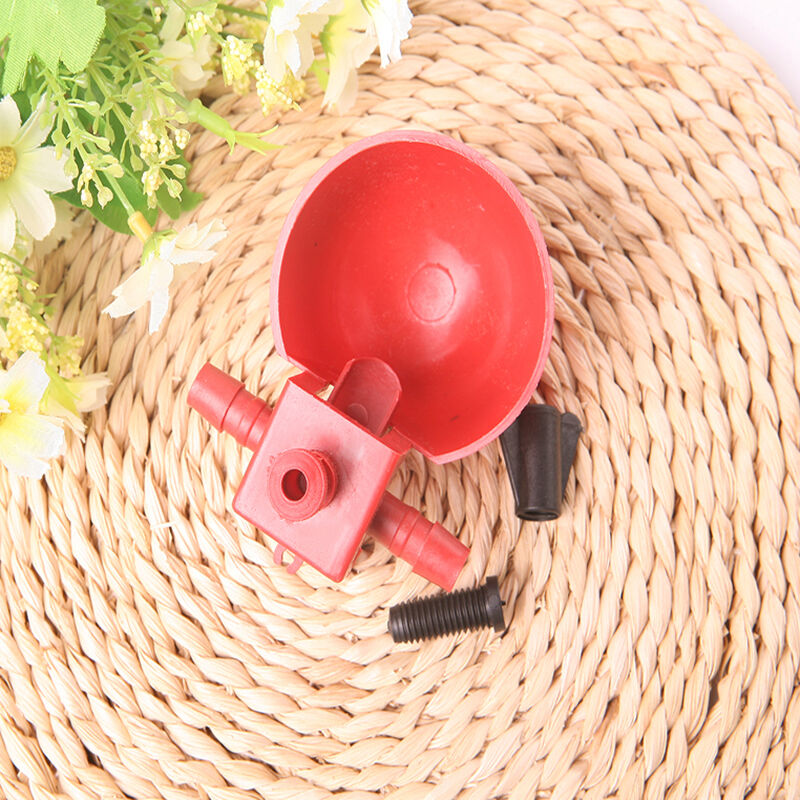 5pcs Coop Feed Automatic Poultry Water Drinking Cups Chicken Fowl Drinker Dwly