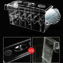 4 Rooms High Clear Fish Breeding Box Acrylic Aquarium Breeder Box Double Gu