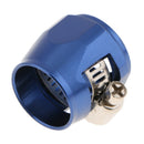 HEX-10 AN10 10AN -10 Fuel Hose Clamp Oil Line Fastener Hex Finisher Blue