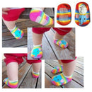 1pair Cartoon Cute Baby Kids Non Slip Socks Infant Newborn Soft Short Socks
