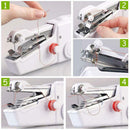 MIni Handheld Sewing Machines Portable DIY Needlework Battery Home Supplies A
