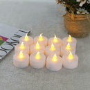 12pcs LED Tea Light Candles Light Lamp Battery-Powered Flameless Candles