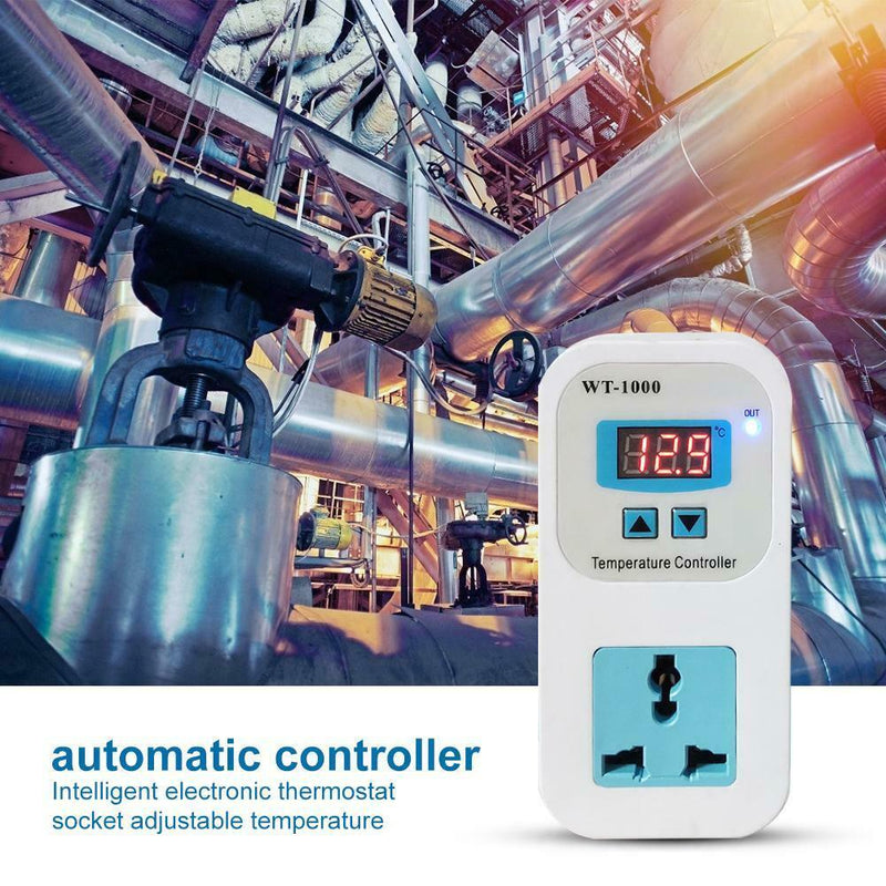 110-220V Digital Thermostat Regulator Temperature Controller Socket Outlet