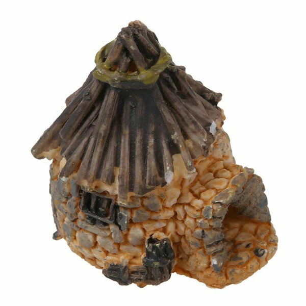 Stone house Fairy Garden Mini Craft Cottage Landscape Decoration For DIY Re