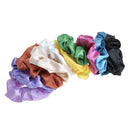 10Pcs Hair Scrunchies Pack Satin Bands Elastic Ponytail Holder Tie F. Women Girl