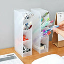 Multi-Function 4 Grids Desktop Storage Box Make Up Cosmetic Holder Desk Pen T9V2