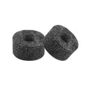 8pcs 2.5cm Non-slip Cymbal Felt Pads+Casing Pipe Tools Drum Kit Accessories