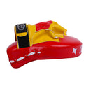 Muay Thai MMA Boxing Training Mitt Karate Taekwondo Kick Target Pad Red