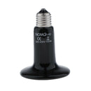 Reptile Heating Lamp Terrarium Turtle Screw Type E27 220-240V Black 100W
