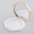 Portable Loose Powder Container/Travel Powder Case, Blusher Eyeshadow Cosmetic