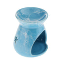 Incense Burner Backflow Cone Censer Tray Holder Catcher Candle Holder Blue