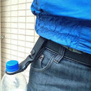 Portable Hanging Buckle Bottle Ring Holder for Backpack Belt Camping Hiking