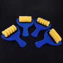 4pcs Kid Yellow Sponge Brush Children Painting Drawing Graffiti Roller Tool
